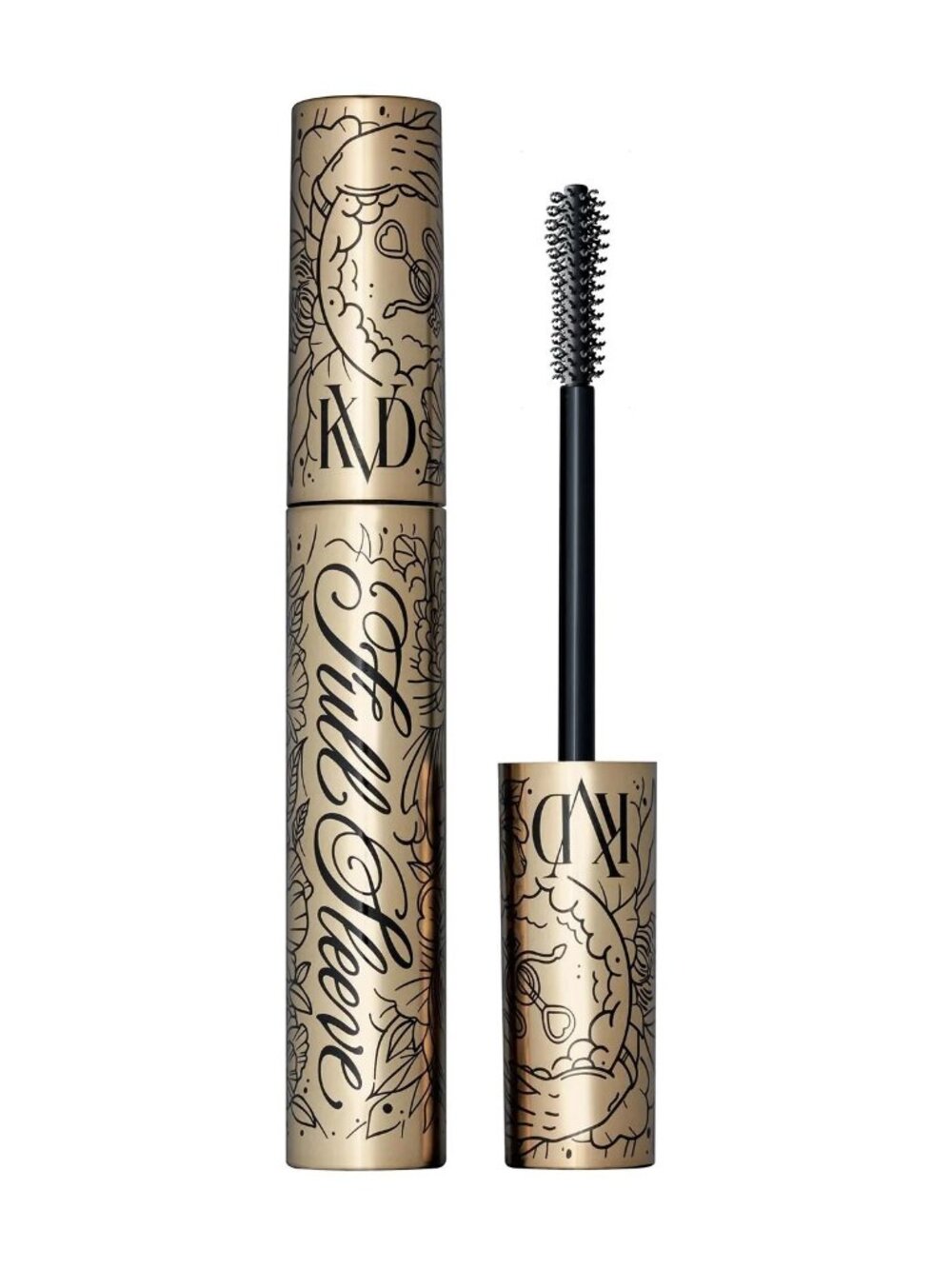 NEW KVD Full Sleeve Long and Defined Tubing Mascara in Ink Black